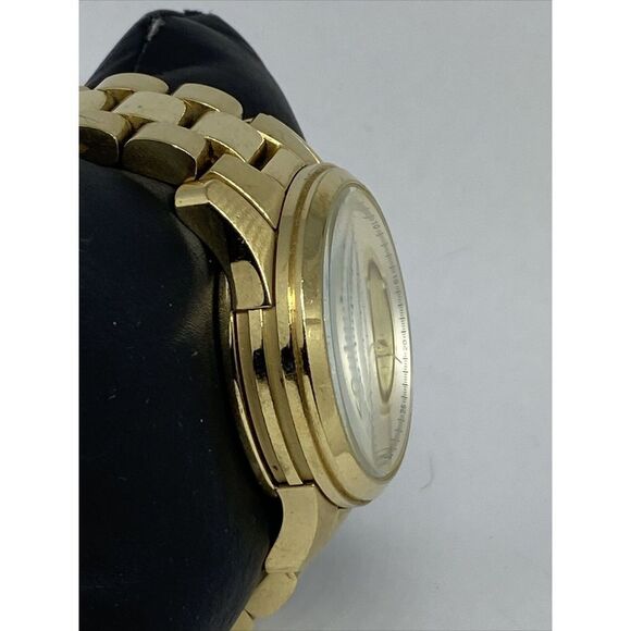 Michael Kors Runway MK5055 Unisex Gold Stainless Steel Analog Dial Watch WFH98 - Picture 5 of 12